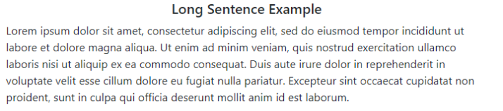 Multi-line JSON sentence still rendered as one, unbroken line