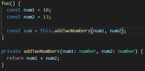Refactoring result